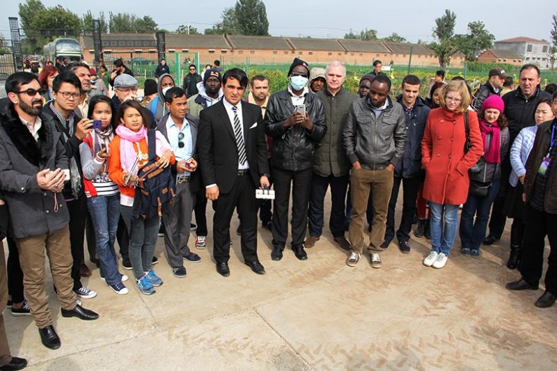 72名外國專家為何同時(shí)考察一個(gè)菊花基地？